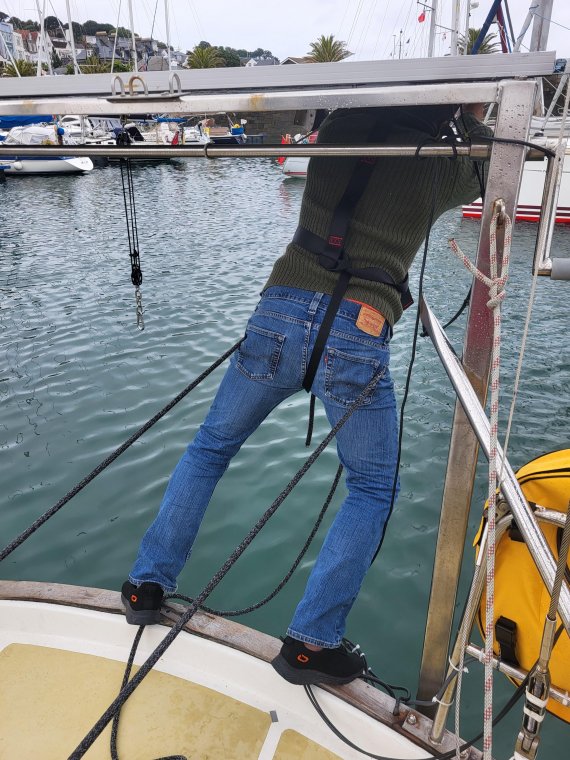 Jaja, han husket i det minste redningsvest Jaja, han husket i det minste redningsvest