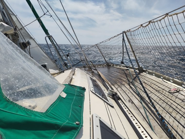 Champagne sailing