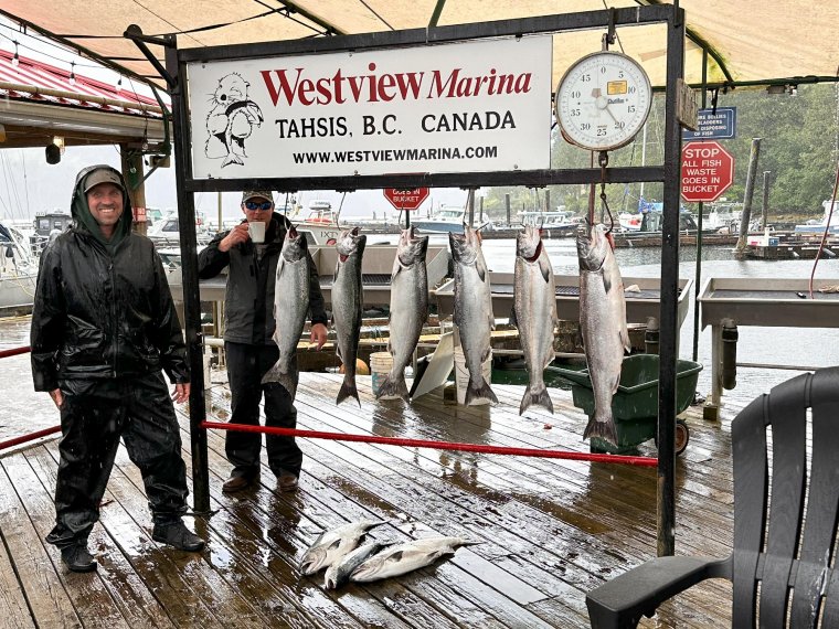 A very succesful fishing trip